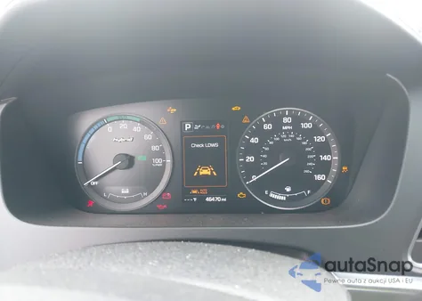 2017 Hyundai Sonata Hybrid Limited из США, поврежденный, VIN KMHE34L18HA044614